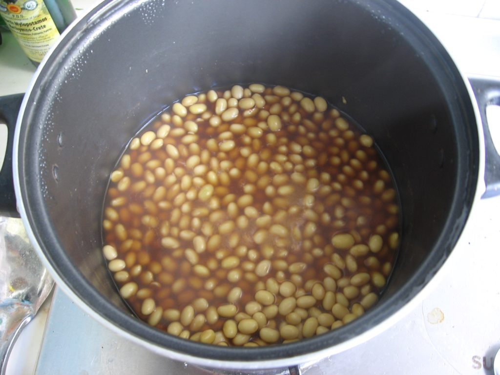 蚝油黄豆步骤5