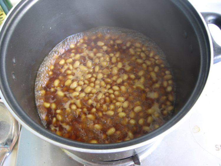 蚝油黄豆步骤7