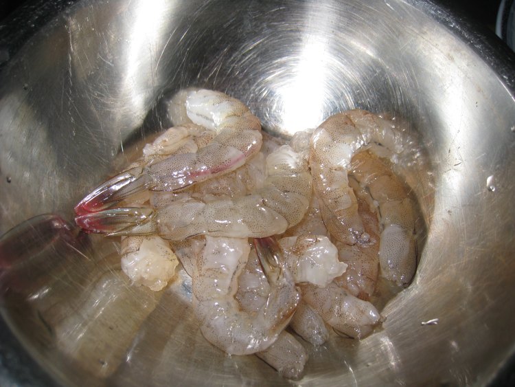 鲜虾羹步骤1
