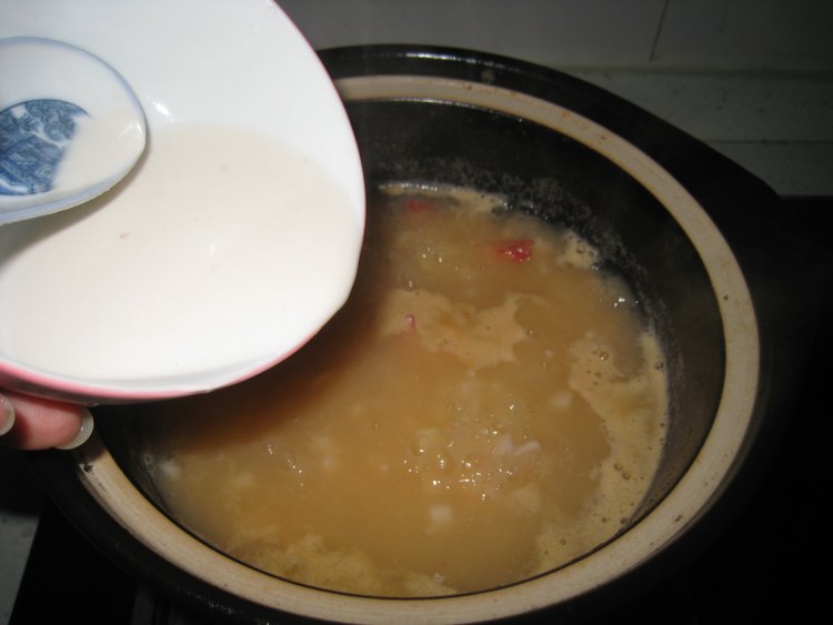 鲜虾羹步骤8