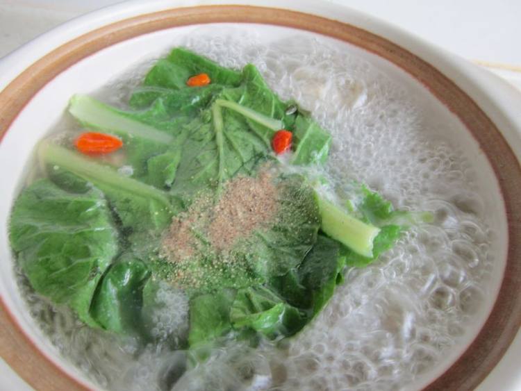 砂锅鸡肉丸步骤8