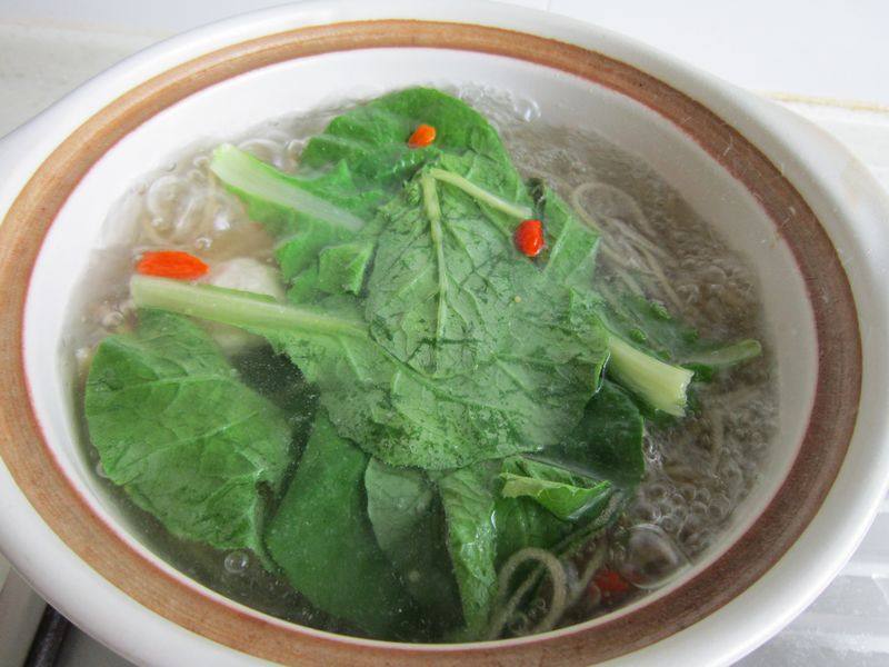 砂锅鸡肉丸步骤7