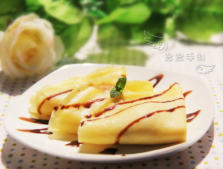 香蕉薄饼步骤26