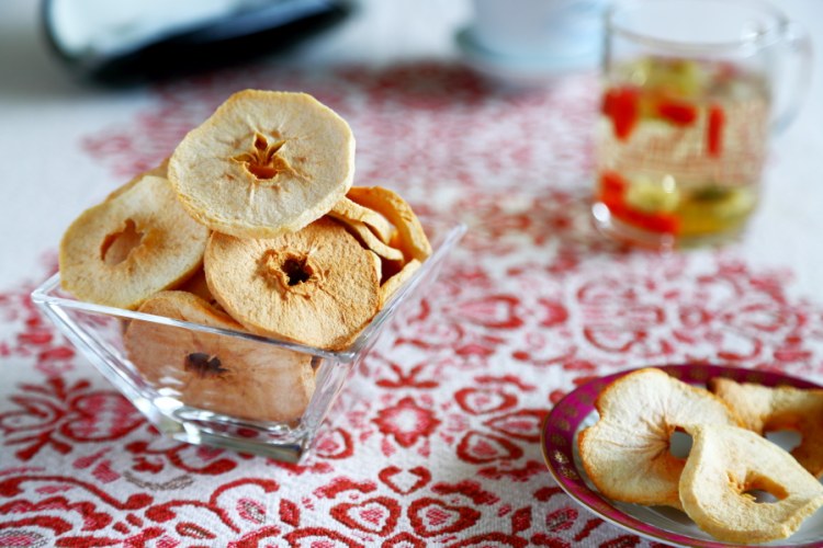 无糖苹果干步骤6