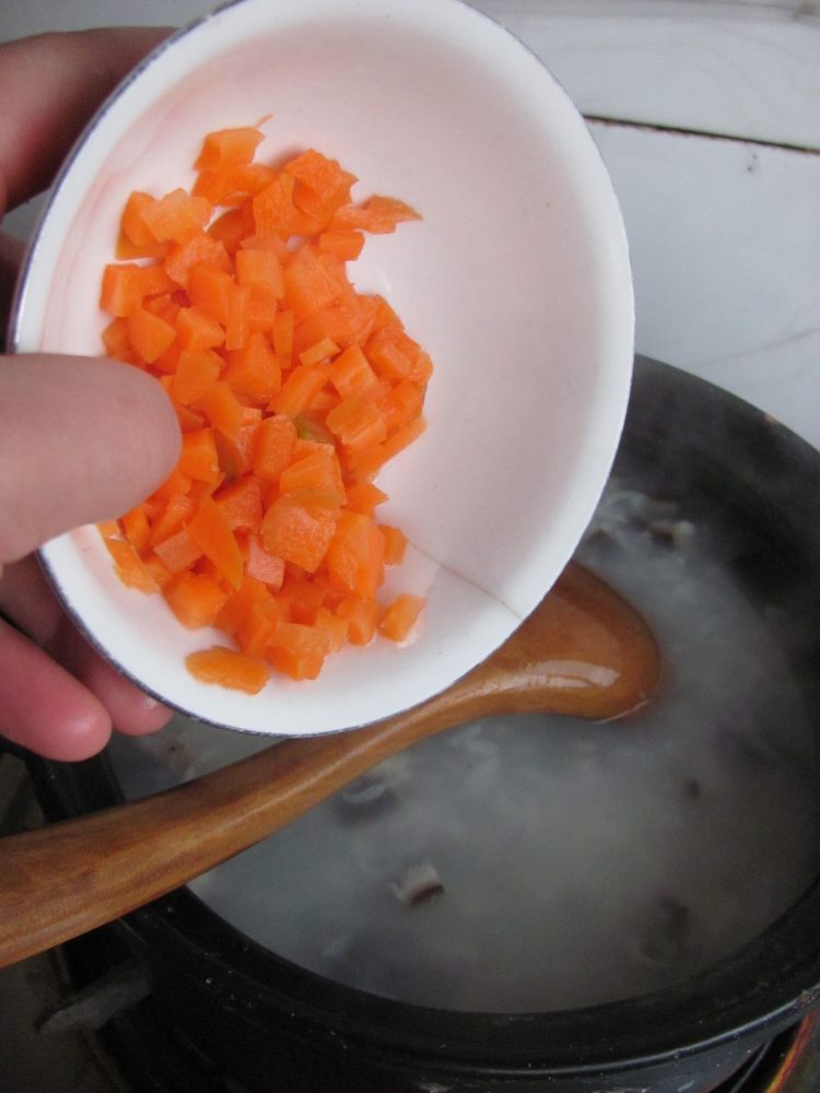 杂蔬瘦肉粥步骤12