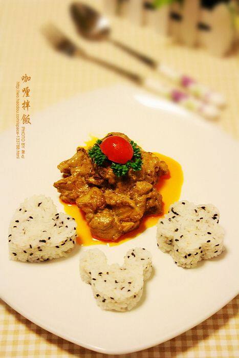 咖喱拌饭步骤4