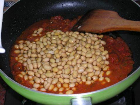 茄汁黄豆步骤4