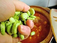 茄汁猪蹄炖黄豆步骤12