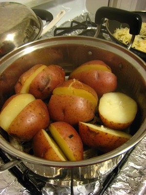 黄油土豆金枪排步骤1