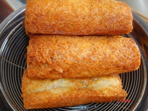 麦香脆皮筒步骤6