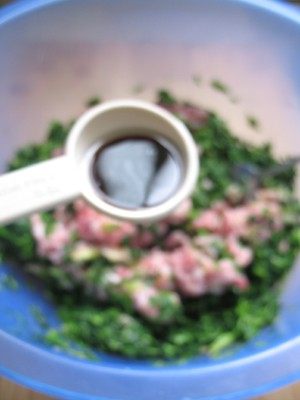 荠菜鲜肉馄饨步骤8
