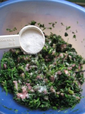 荠菜鲜肉馄饨步骤10
