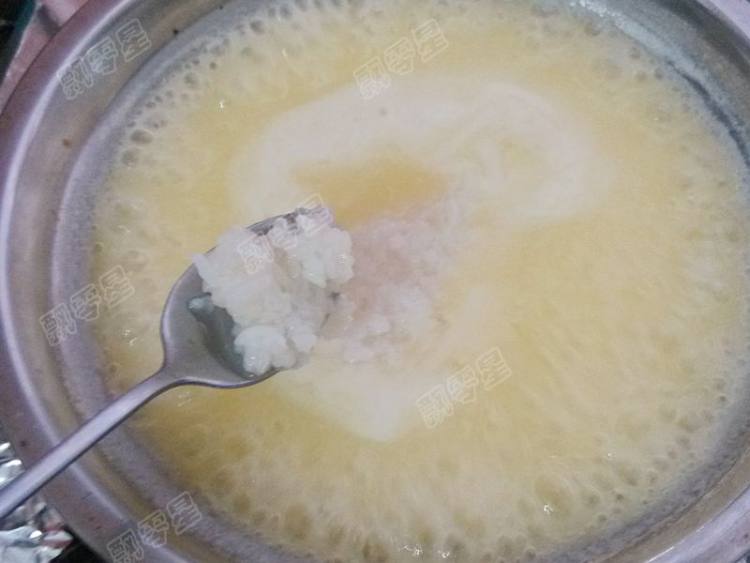 酒酿玉米糊步骤5
