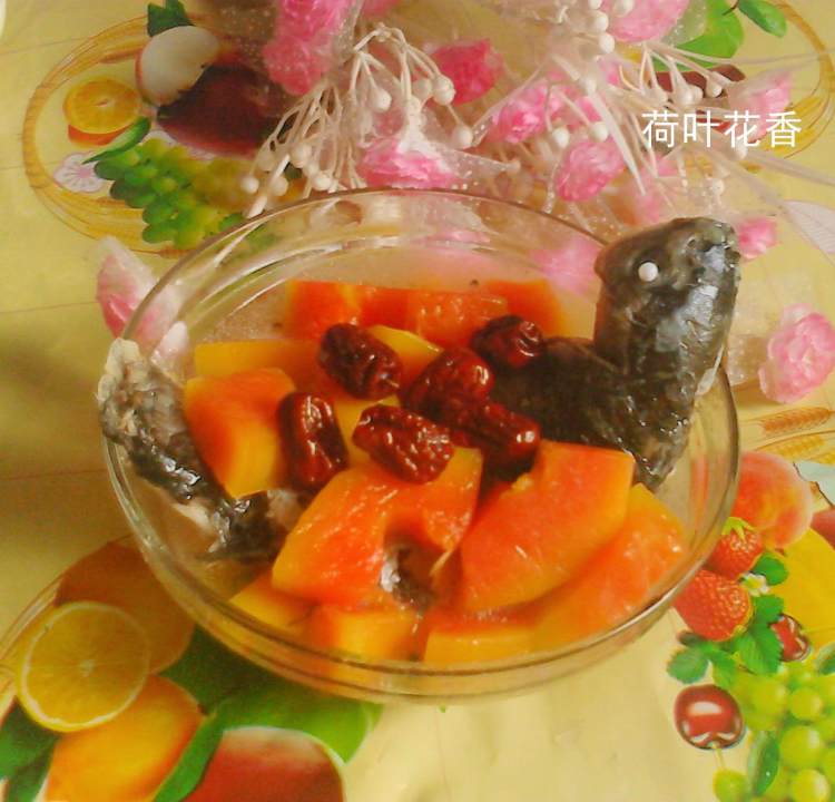 红枣鲫鱼木瓜汤步骤6