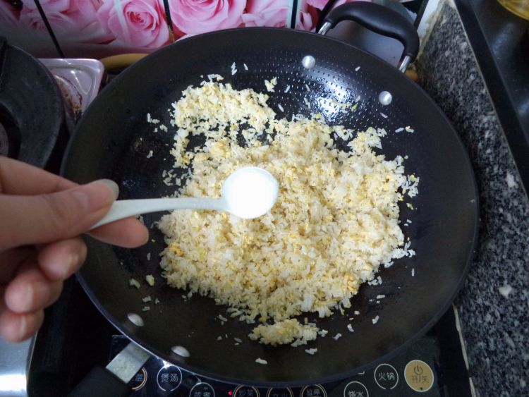 月子姜炒饭步骤8