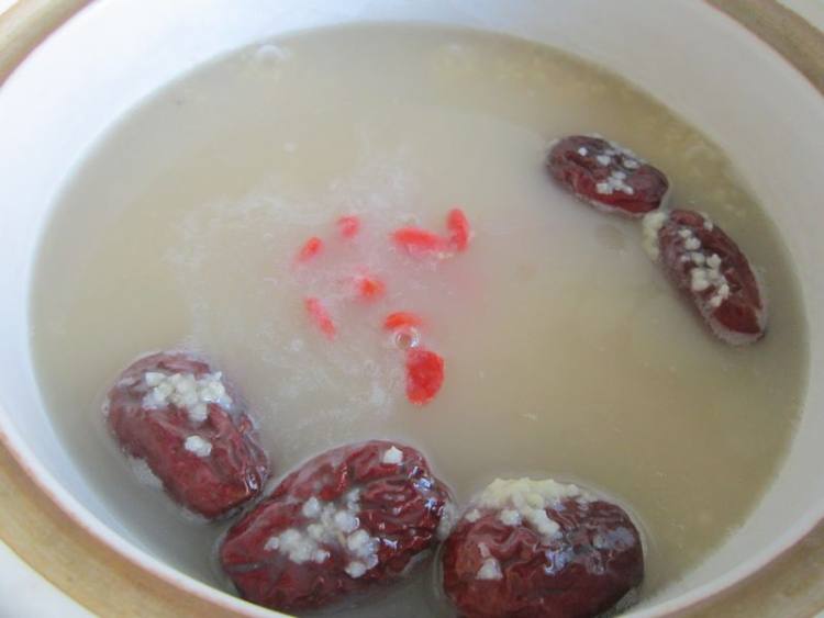 蕨麻小米粥步骤8