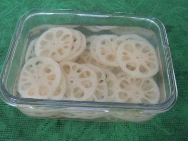 微波藕片步骤2