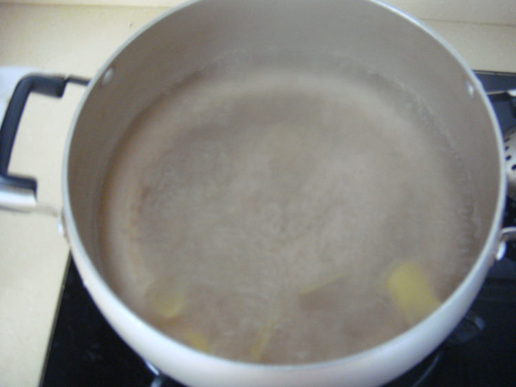 鸡肉蘑菇毛豆汤步骤9