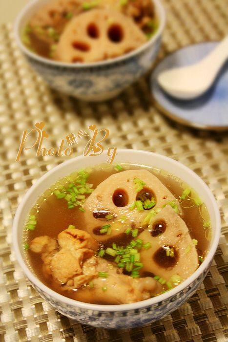 莲藕炖鸡汤步骤11