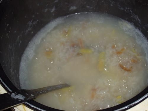 瑶柱白粥步骤6