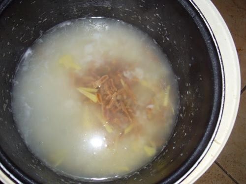 瑶柱白粥步骤5