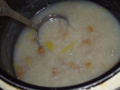 瑶柱白粥步骤7