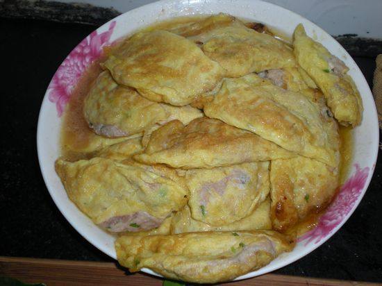 青菜蛋饺汤步骤2