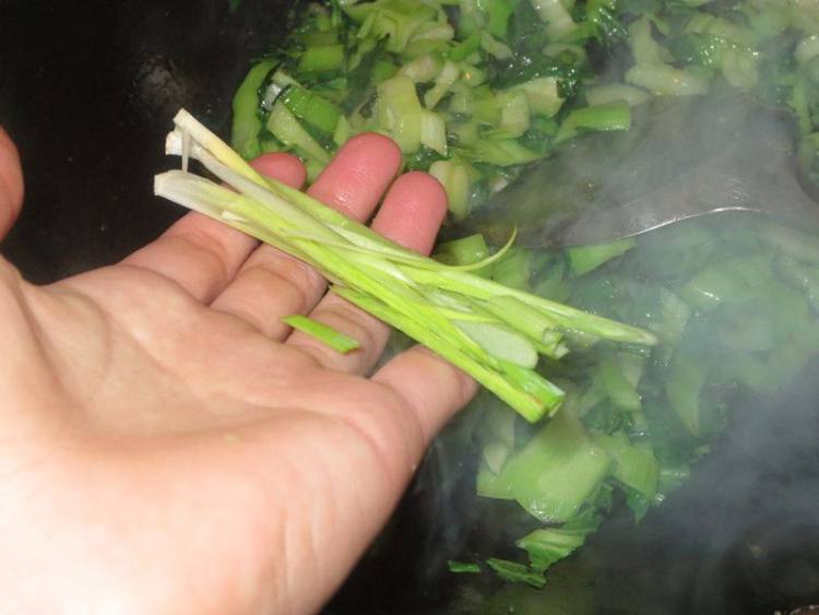 小炒青菜步骤4