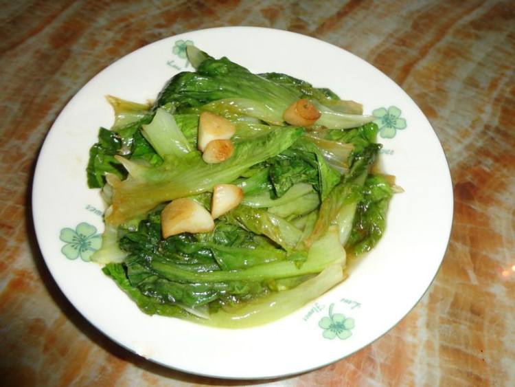 素炒青菜步骤6