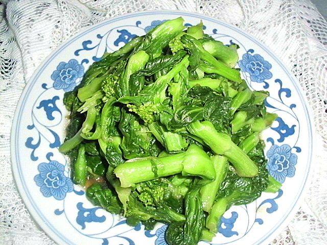 家常青菜柳步骤4