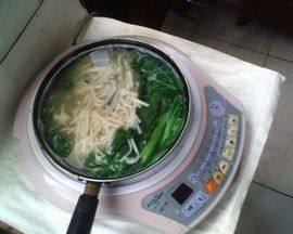 青菜阳春面步骤8