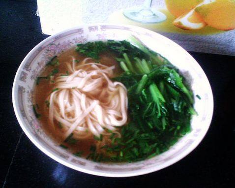 青菜阳春面步骤10