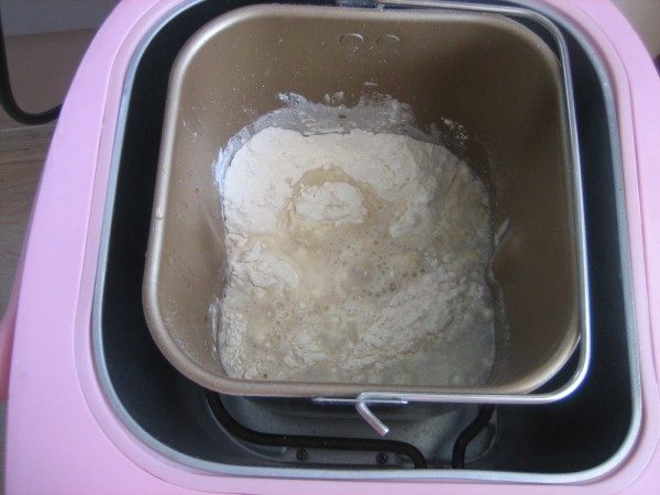 银丝花卷步骤1