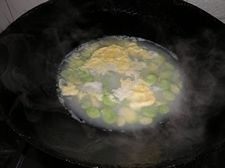 嫩豆瓣蛋花汤步骤5