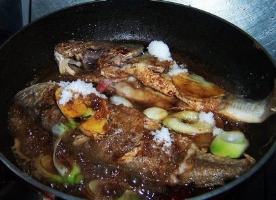 醋焖黄花鱼步骤7