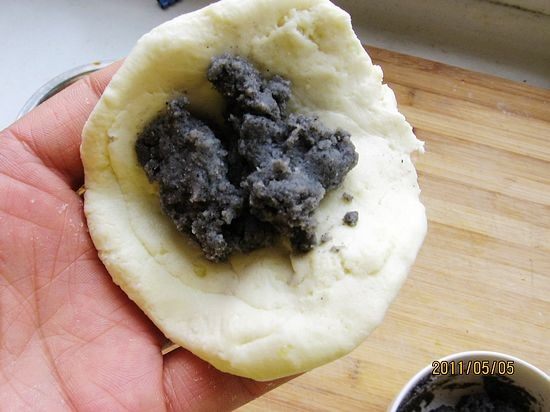 芝麻土豆泥饼步骤3