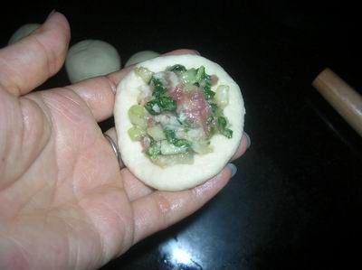 菜肉包步骤12