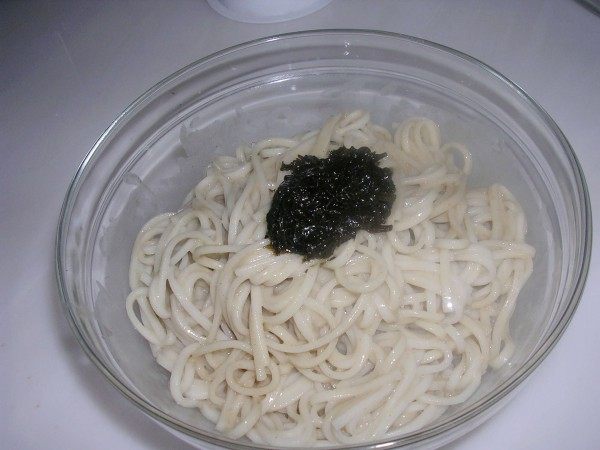 橄榄菜麻将凉面步骤4