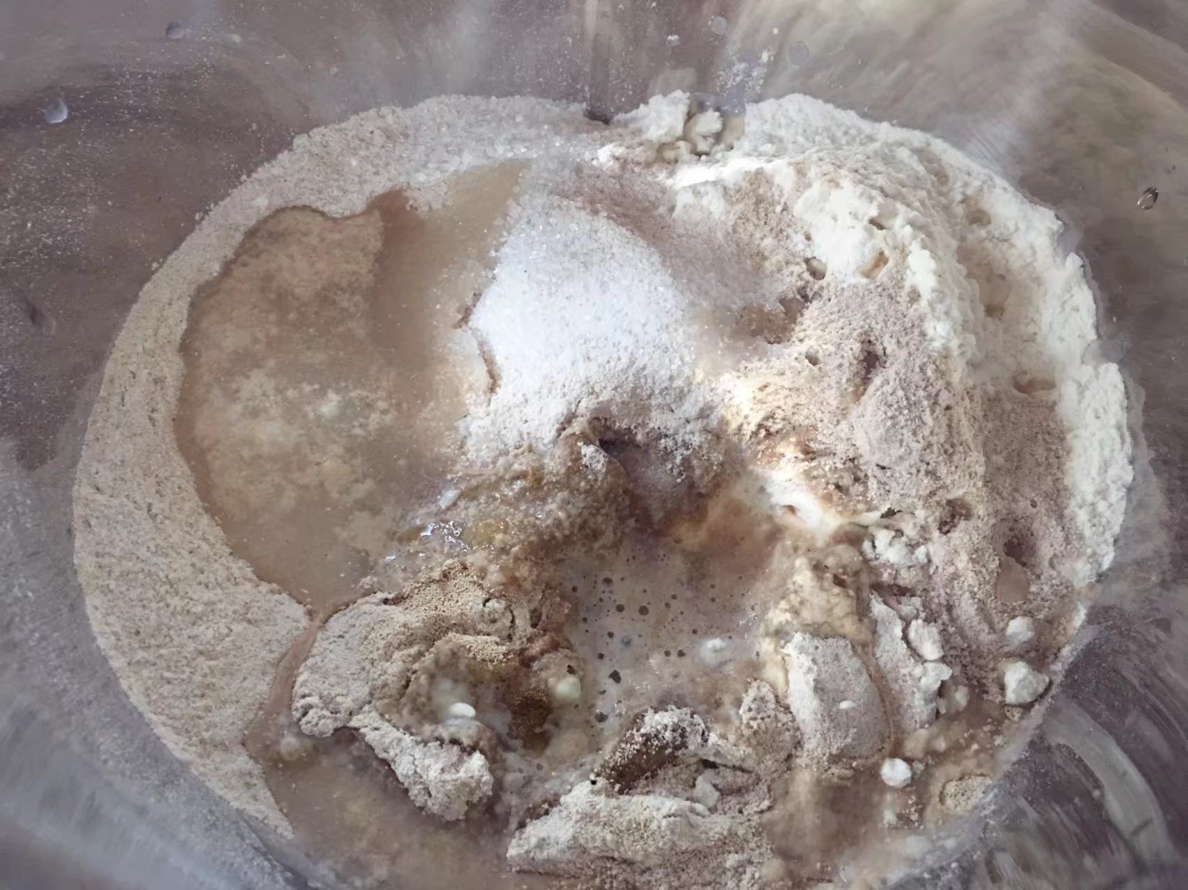 蔓越莓核桃软欧步骤2