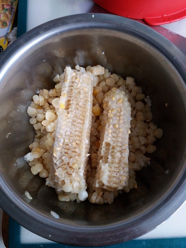 玉米炊饭步骤2