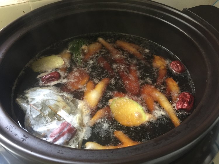 肉蟹煲步骤7