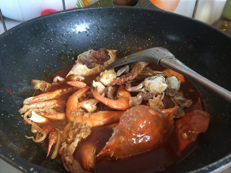 肉蟹煲步骤15