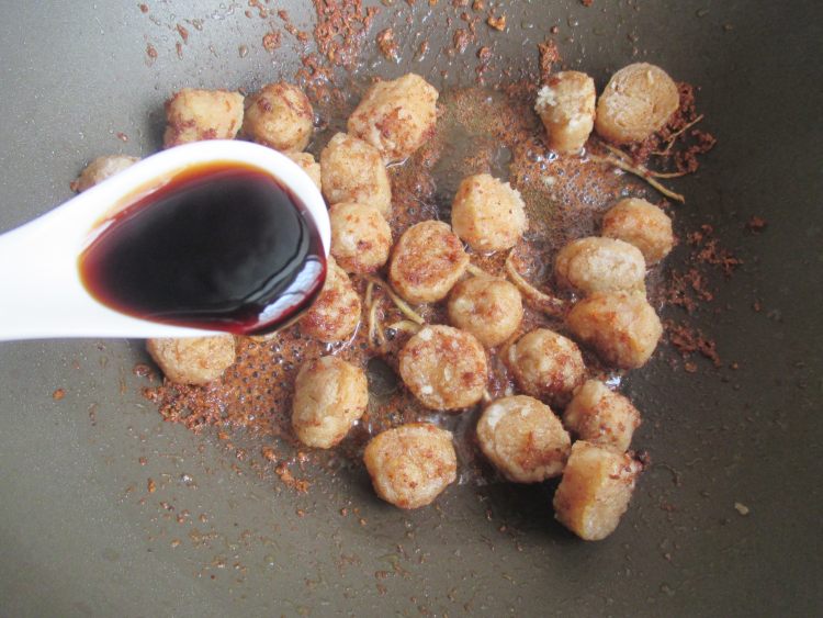 沙茶素肉步骤9