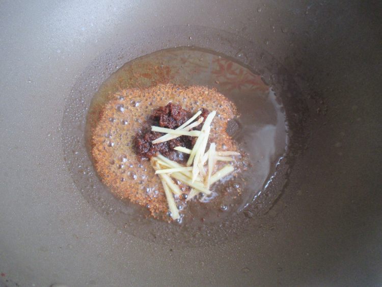 沙茶素肉步骤7