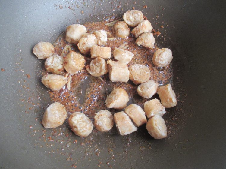沙茶素肉步骤8