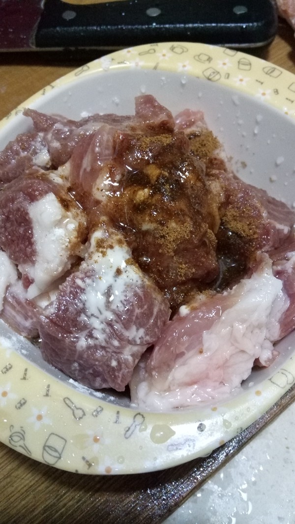红豆咸蛋腊肠肉粽步骤6