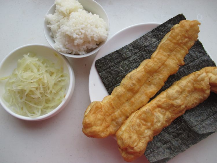 油条包饭步骤5