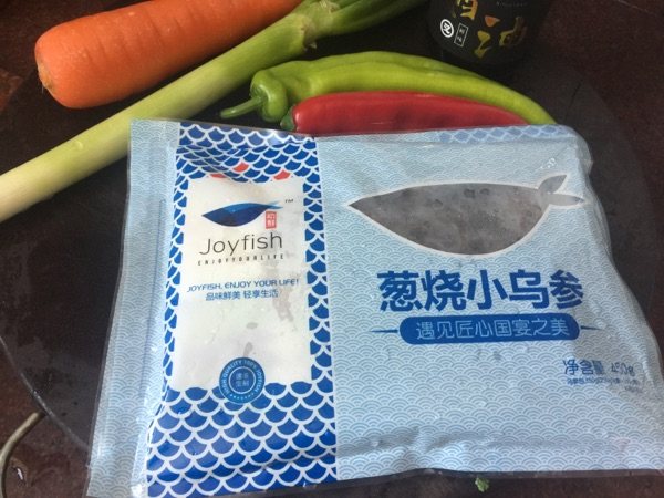 葱烧小海参步骤1