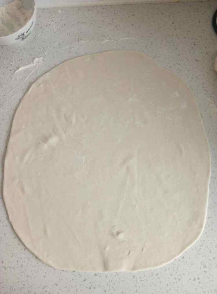 香菇猪肉千层饼步骤4