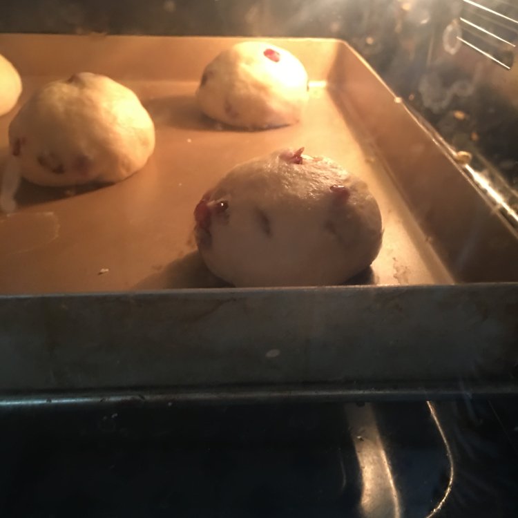 蔓越莓奶酪包步骤7